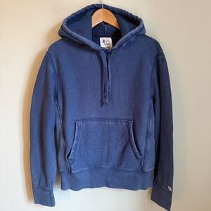 Champion x Todd Snyder New York Processed Sportswear Size S Blue Navy Hoodie